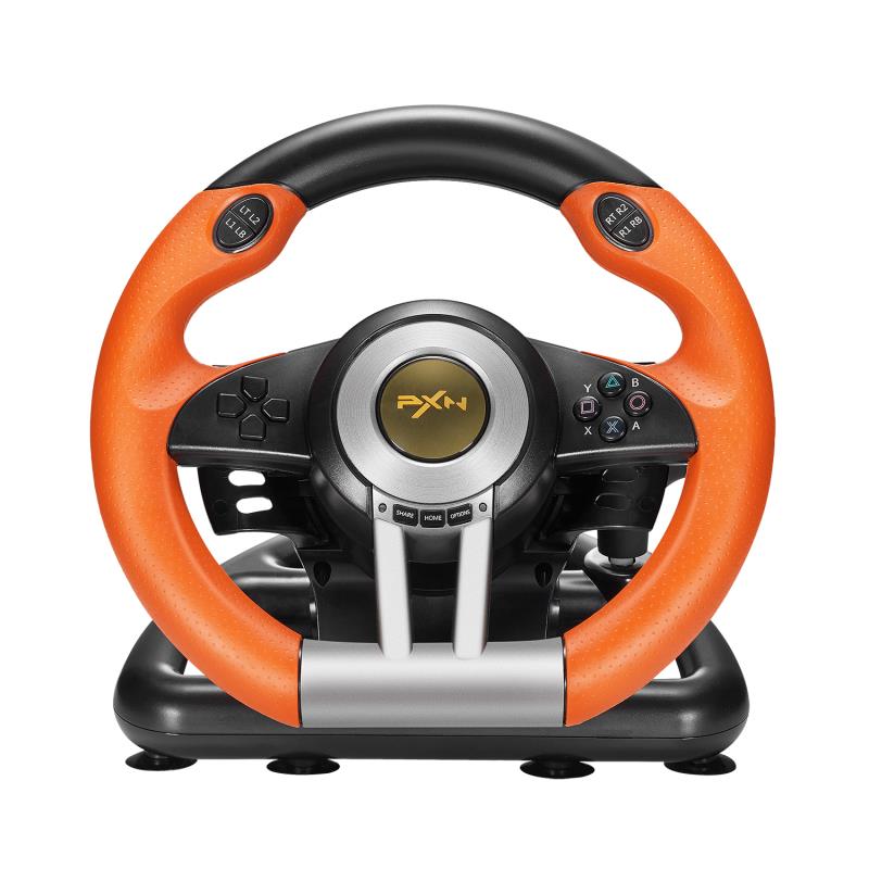 PXN V3 Pro 赛车游戏方向盘振动操纵杆 适用于PC/PS3/PS4/Xbox One