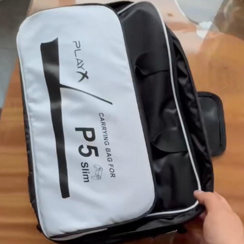 收纳包保护大包 ps5slim大容量单肩布包 游戏机双肩背包